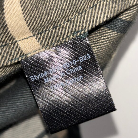 Jenni Kayne Women's Cotton Plaid Flannel Button Down Shirt Size S - Picture 7 of 12